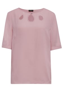 Feminine Bluse mit aufregender Ausschnittlösung thumbnail 6