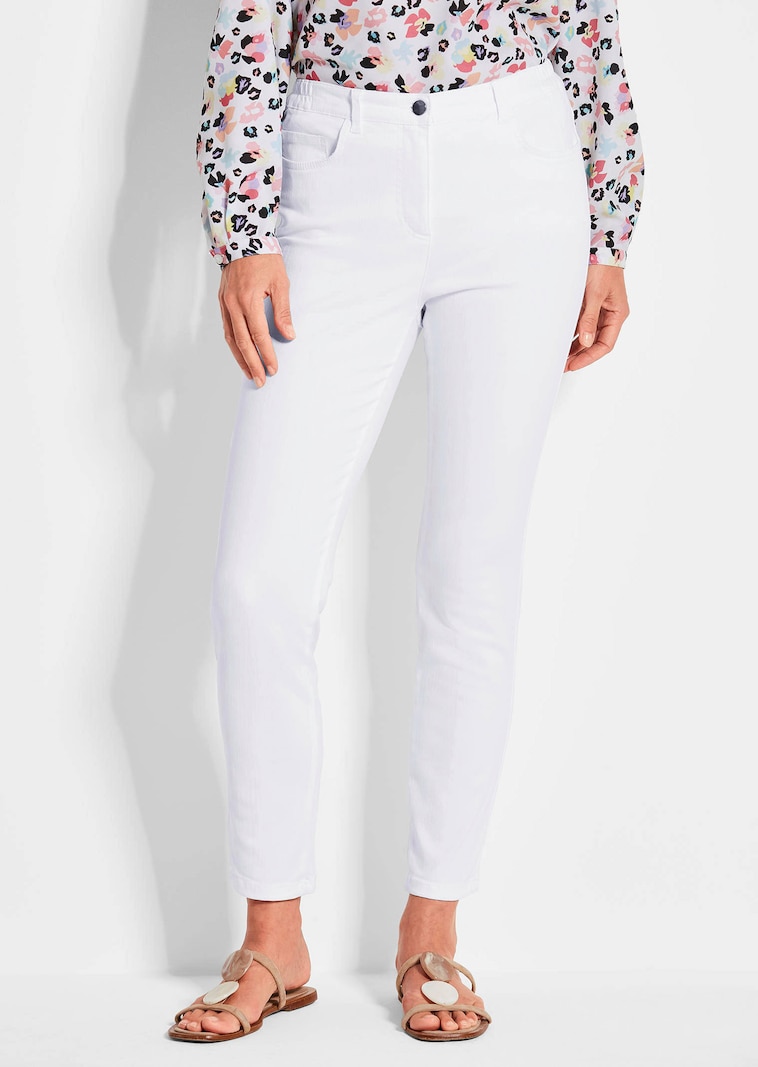 Jean 7/8 BELLA orné de strass scintillants