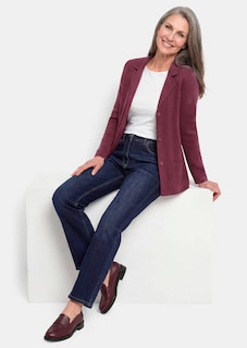 Strickblazer mit aufgesetzten Taschen thumbnail 3
