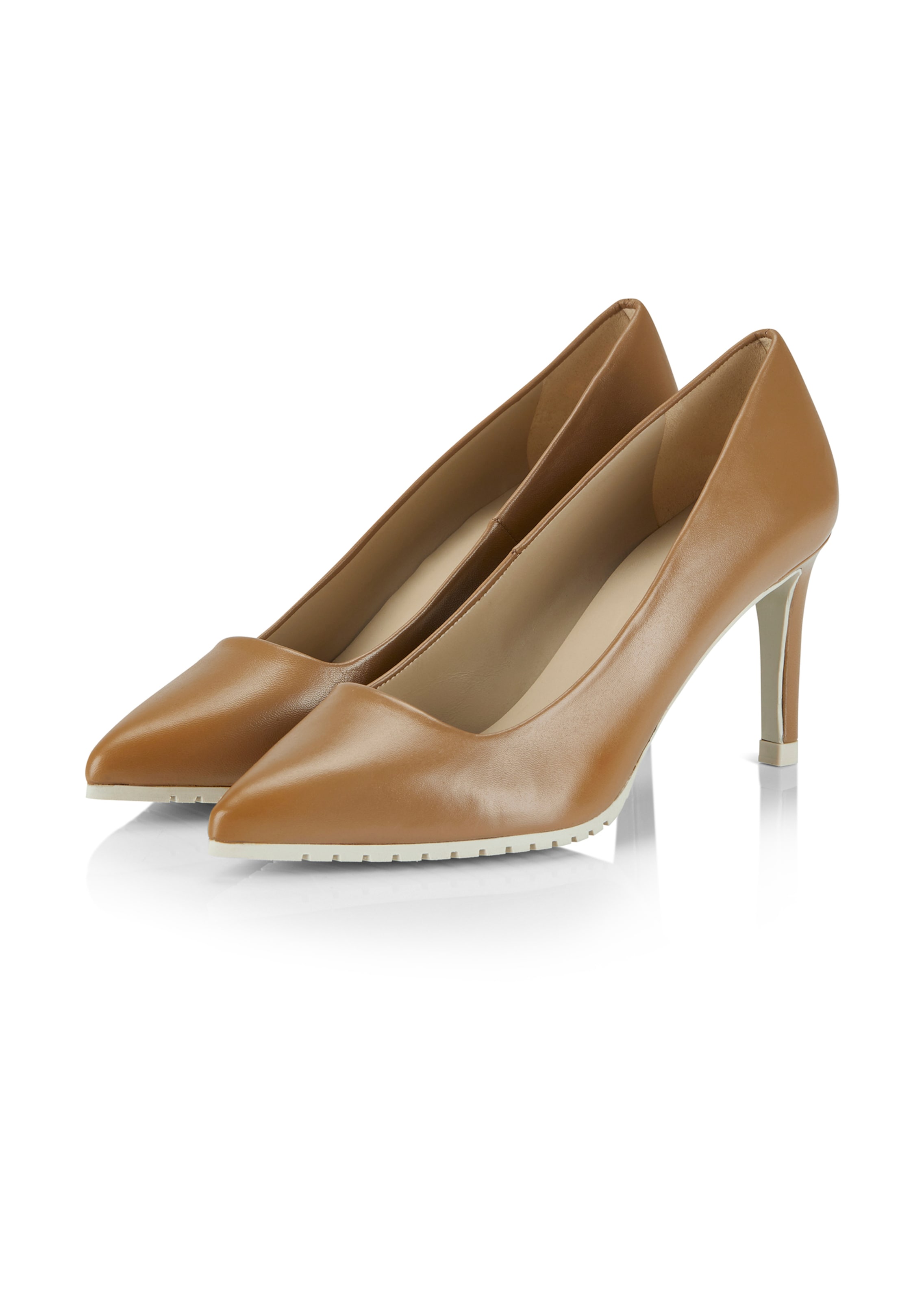 Pumps mit hohem Pfennigabsatz