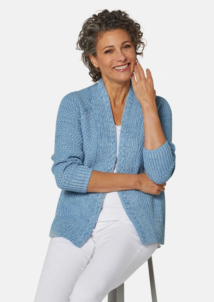 Zeitlose Strickjacke in Grobstrick