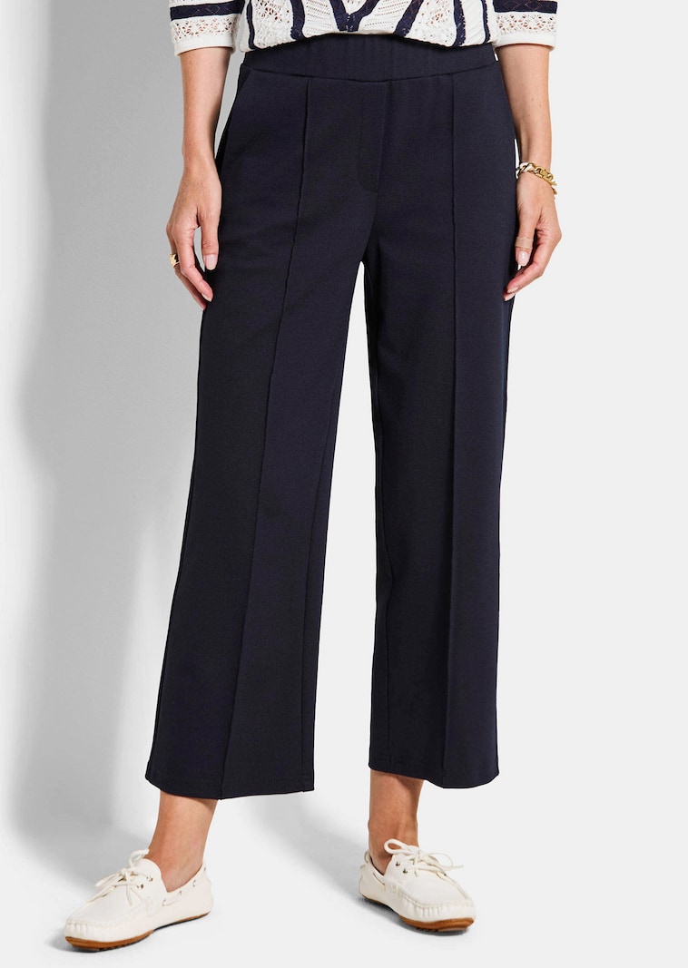 Weite Hose VERA aus Viskose-Jersey