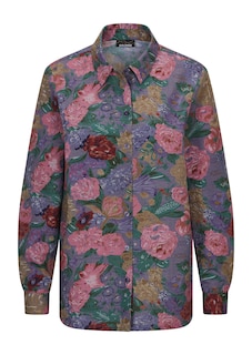 Hemdbluse mit Blumenmuster thumbnail 6