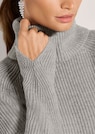 Schimmernder Rollkragen-Pullover mit Raglanärmeln thumbnail 5