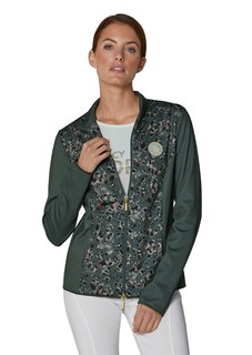 Fitness-Jacke mit stylischem Leo-Einsatz thumbnail 1