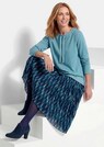 Sweatshirt mit Zierkordel am U-Boot-Ausschnitt thumbnail 4