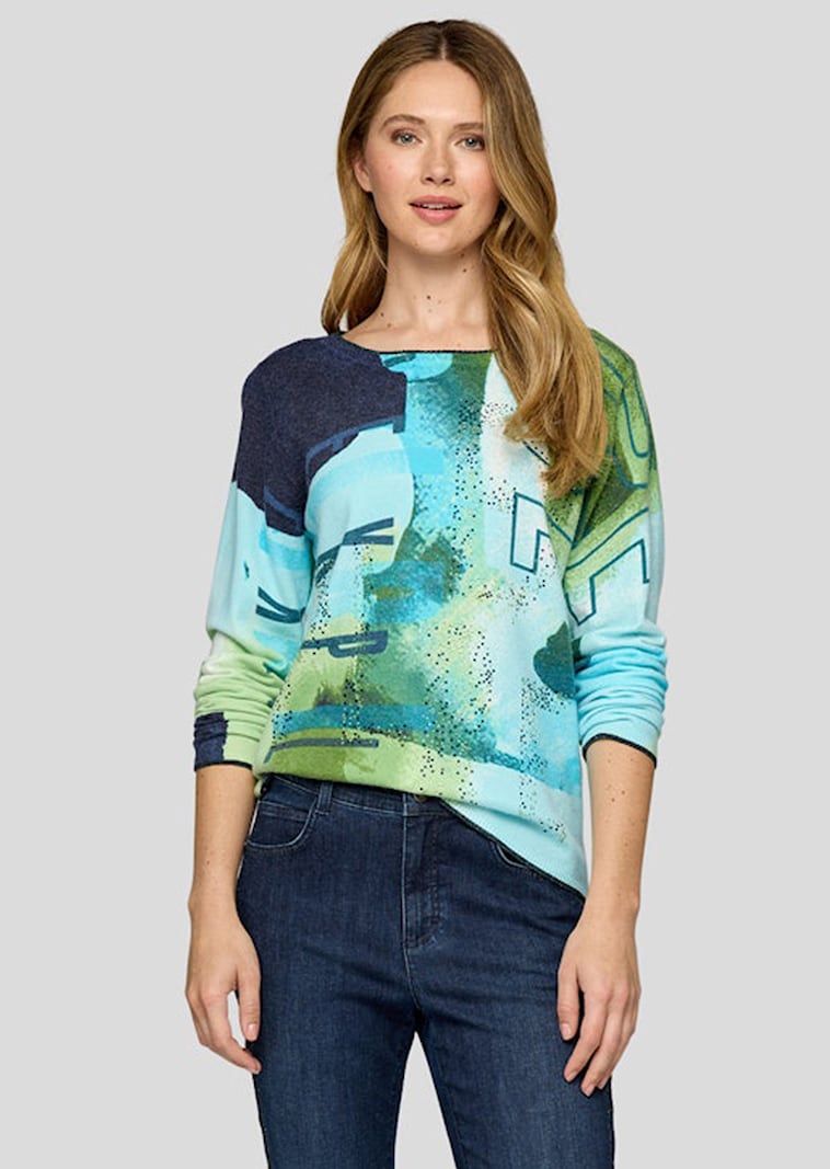 Pullover mit Glitzer-Details