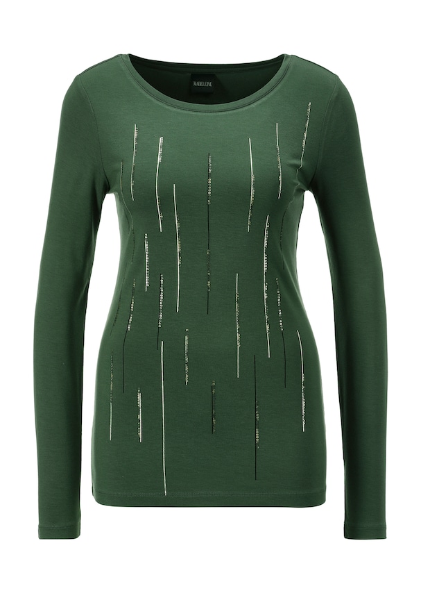 Shirt mit Pailletten