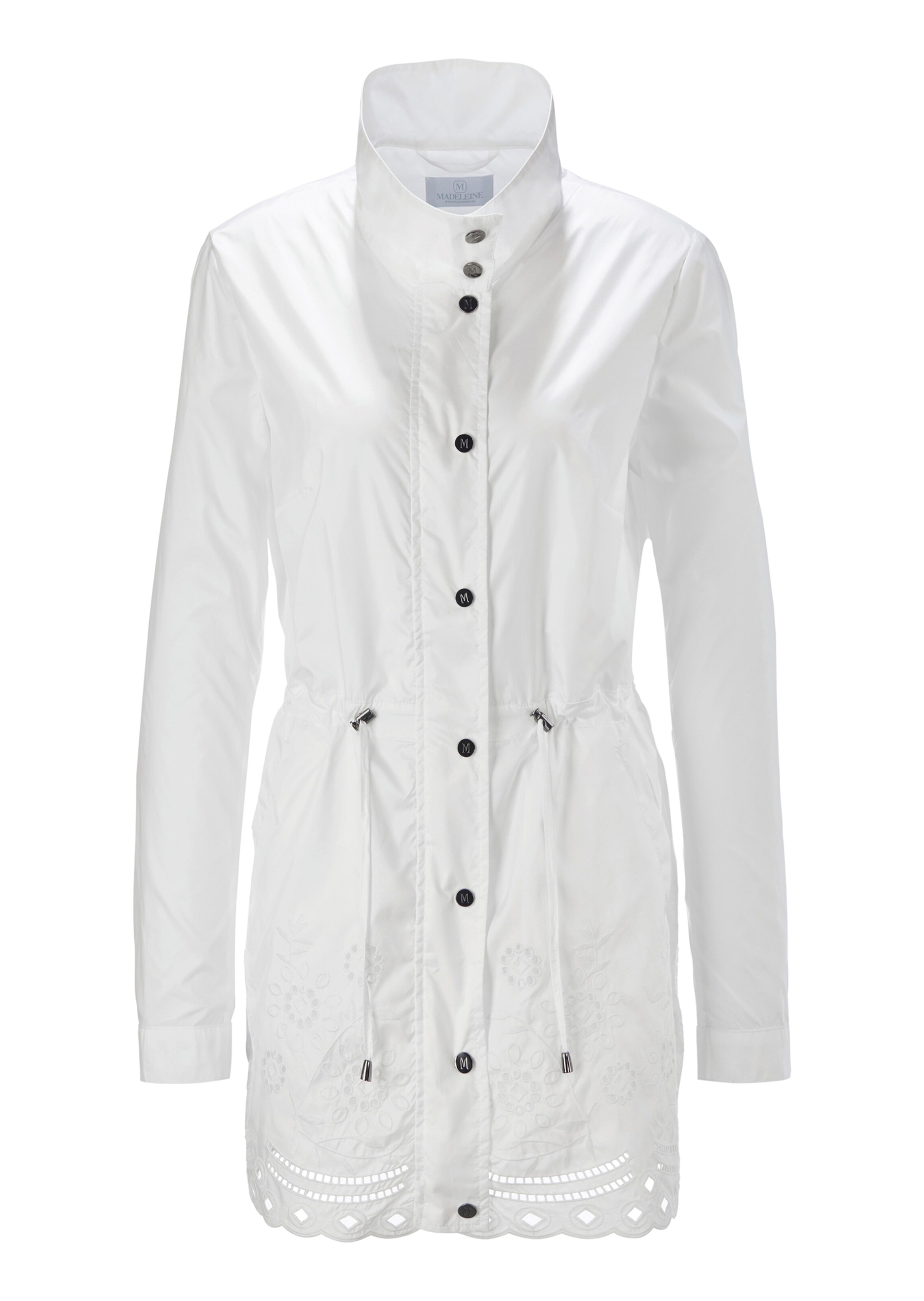 Parka mit dekorativer Stickerei