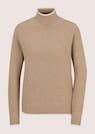 Wollpullover mit Kontraststreifen und Perlfangmuster thumbnail 6
