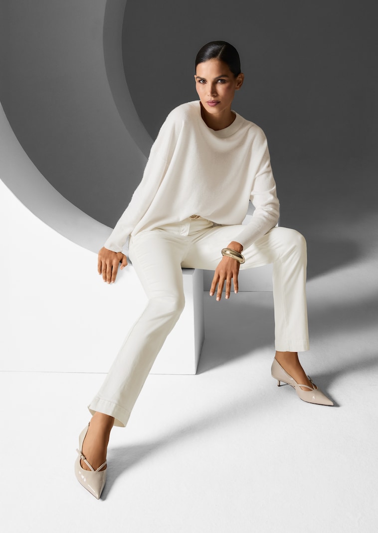 Schlanke Five-Pocket mit Stretch-Komfort