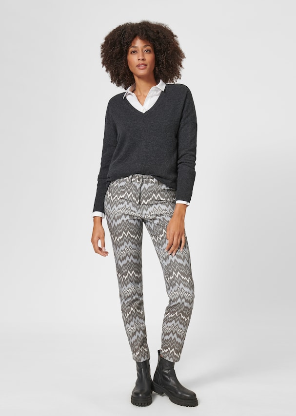 Bedruckte 5-Pocket-Jeans 1