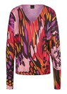 Kimono-Pullover mit Unikat-Print thumbnail 6