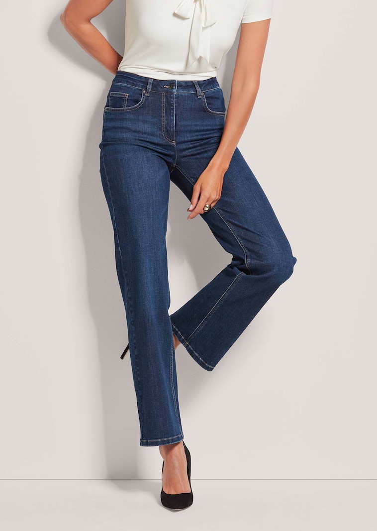 M-jeans with logo decoration