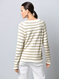 Pullover mit Streifen thumbnail 3