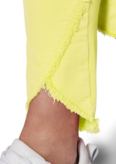 Slim-fit jeans met rafelzoom thumbnail 6