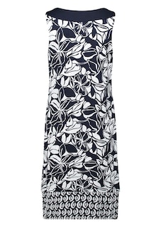 Ärmelloses Wendekleid mit zwei Mustern thumbnail 3