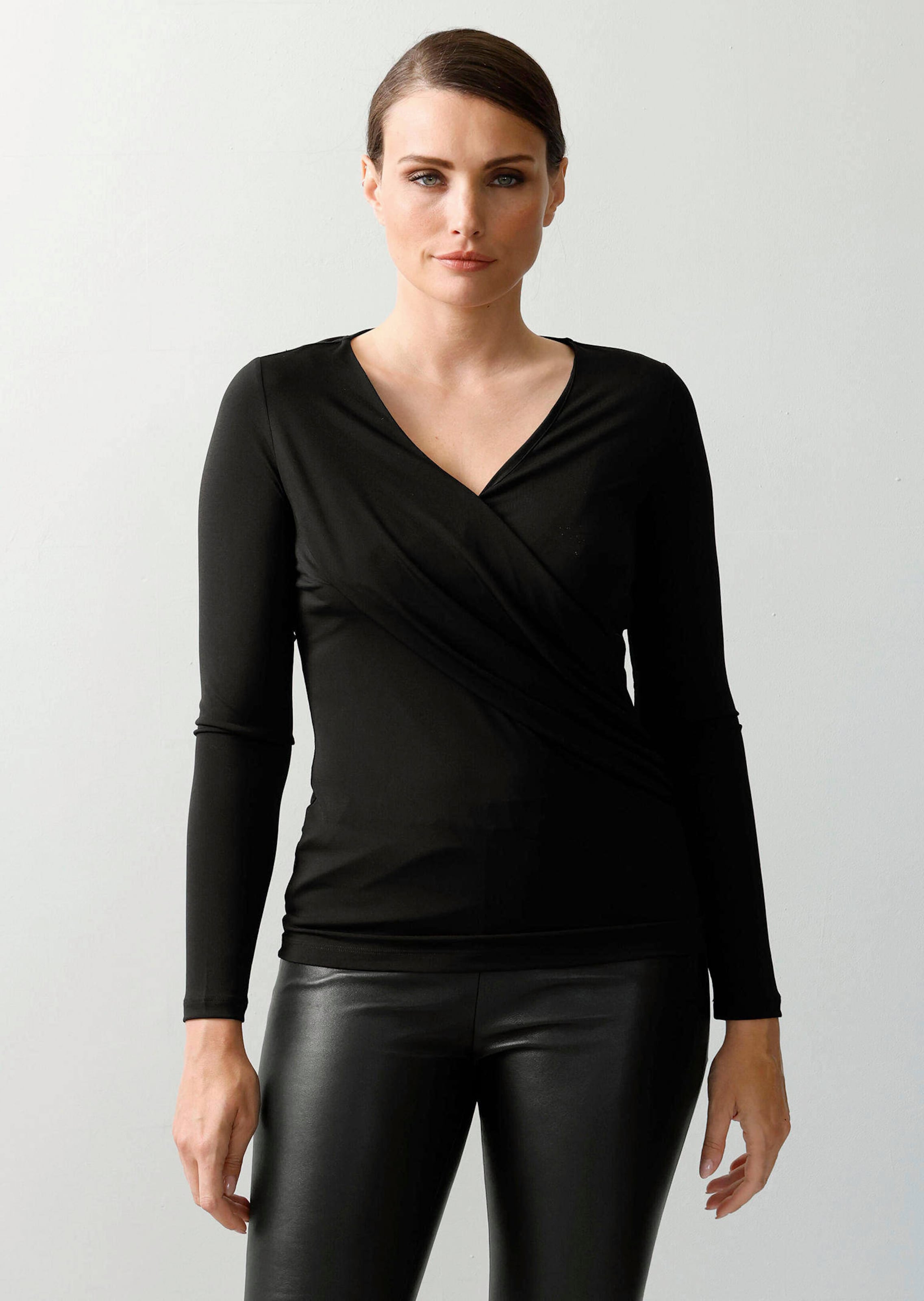 Shirt in Wickeloptik