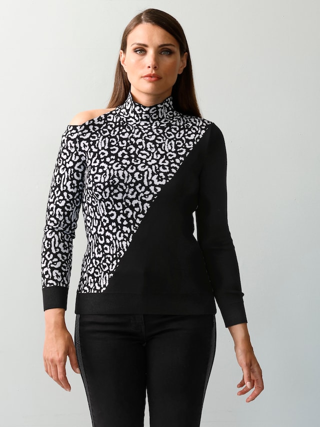 Pullover mit Cut-Out Detail