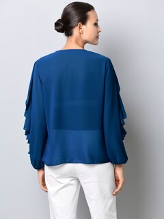 Bluse mit Volants thumbnail 3