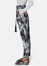 Cargo trousers with floral print thumbnail 4