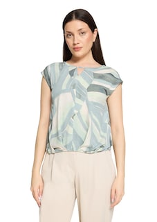 Bequemes Shirt mit Falten am Saum thumbnail 1