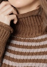 Softer Schurwoll-Pullover mit stylischen Streifen thumbnail 5