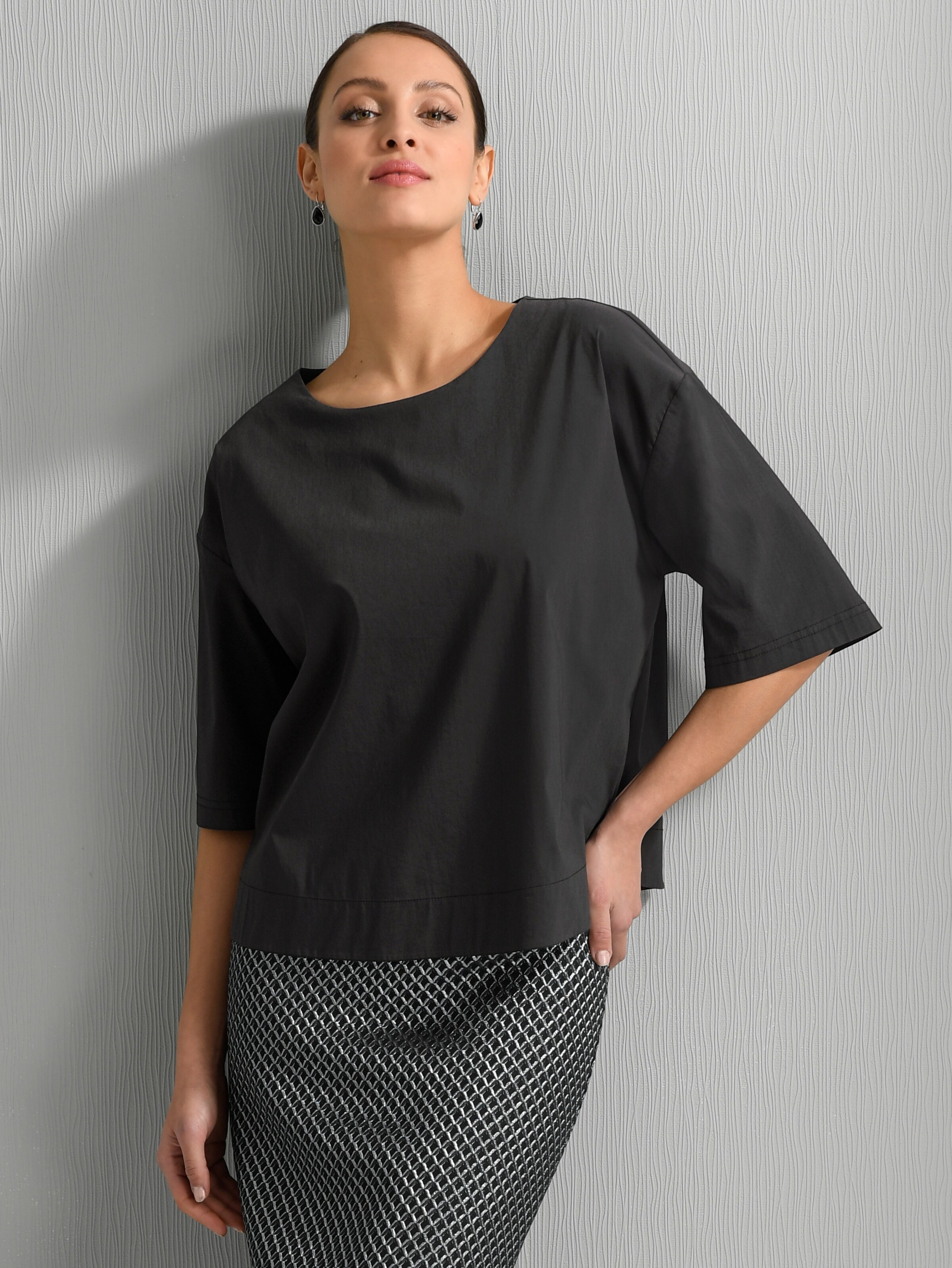 Bluse in modischer Boxy-Form 3