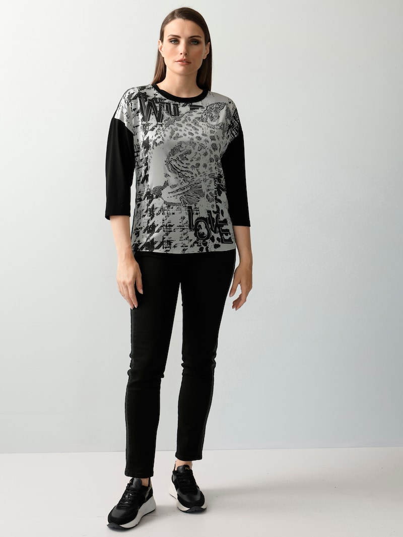 Shirt mit platziertem Druck