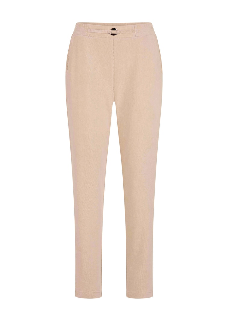 Corduroy broek SARA van stretchjersey