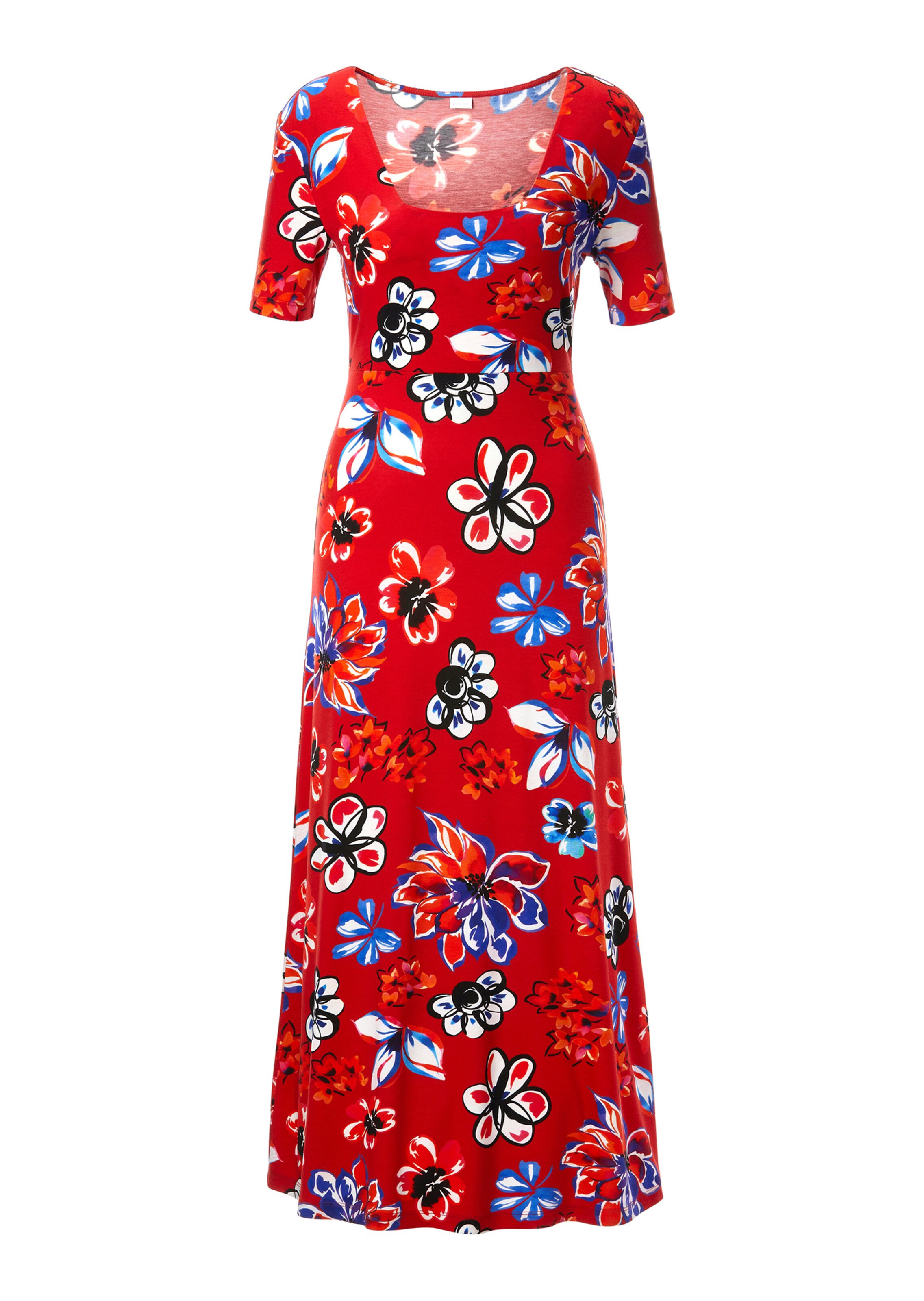 Sommerkleid mit kurzen Ärmeln