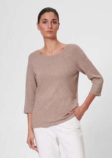 Strickpullover mit U-Boot-Ausschnitt thumbnail 1
