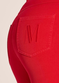 M-Jeans in gerader Form mit Logo-Stickerei thumbnail 5