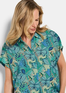 Viscose blouse met knoopsluiting thumbnail 4