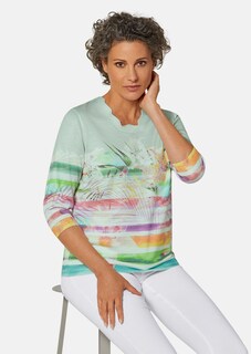 Hoogwaardig gedessineerde pullover met 3/4-mouwen van Di-Strick thumbnail 4