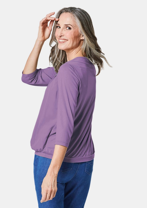 Gepflegtes Shirt in eleganter Blusen-Optik 2