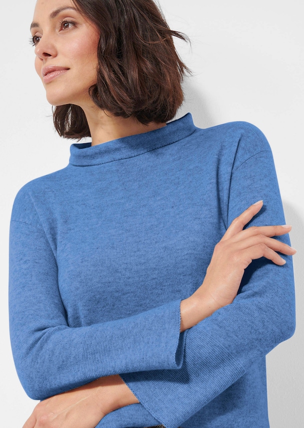 Pullover mit Stehkragen 4