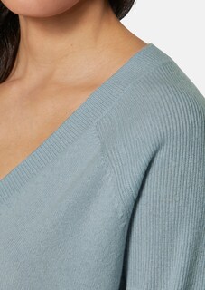 Pull à encolure en V en cachemire thumbnail 5