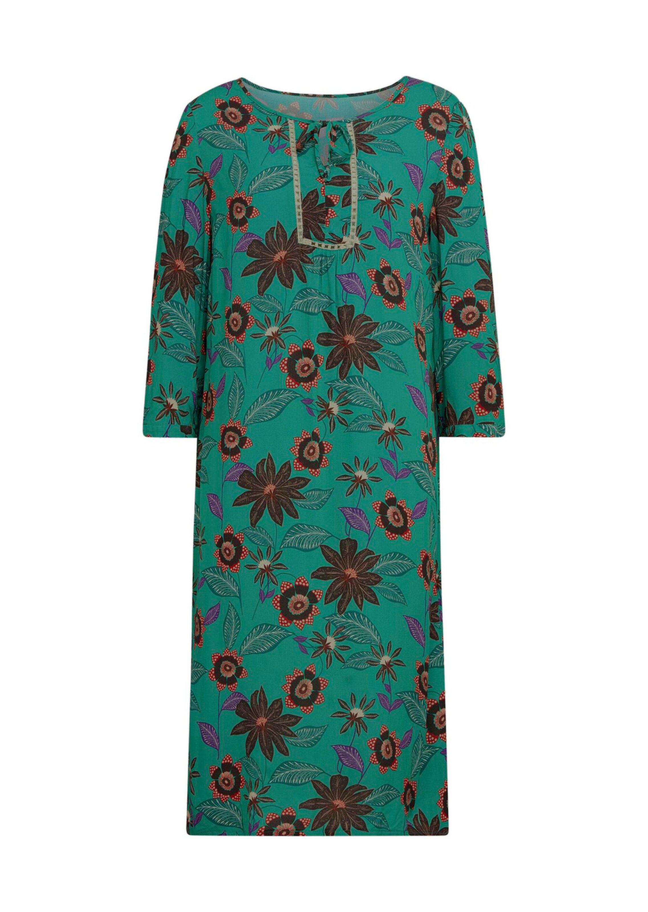 Robe - émeraude / à motifs - Gr. 25 de Goldner Fashion