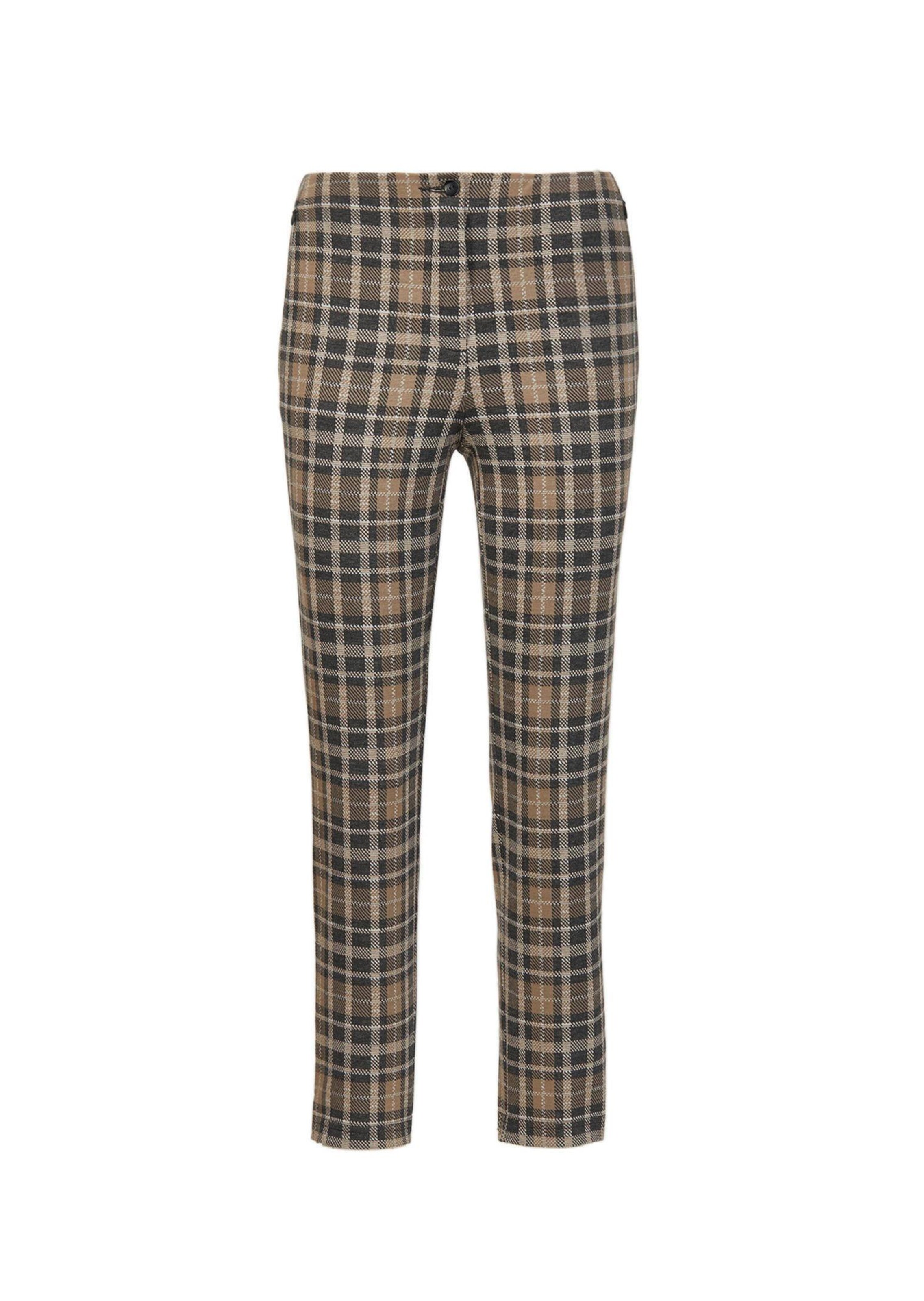 Pantalon à motif prince-de-galles