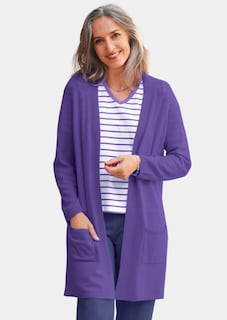 Cardigan long en cachemire thumbnail 1