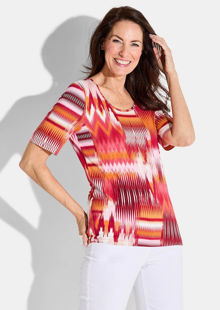 Shirt aus Viskose-Jersey