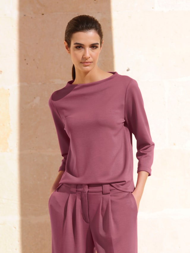 Shirt mit fixiertem Krempelaufschlag 4