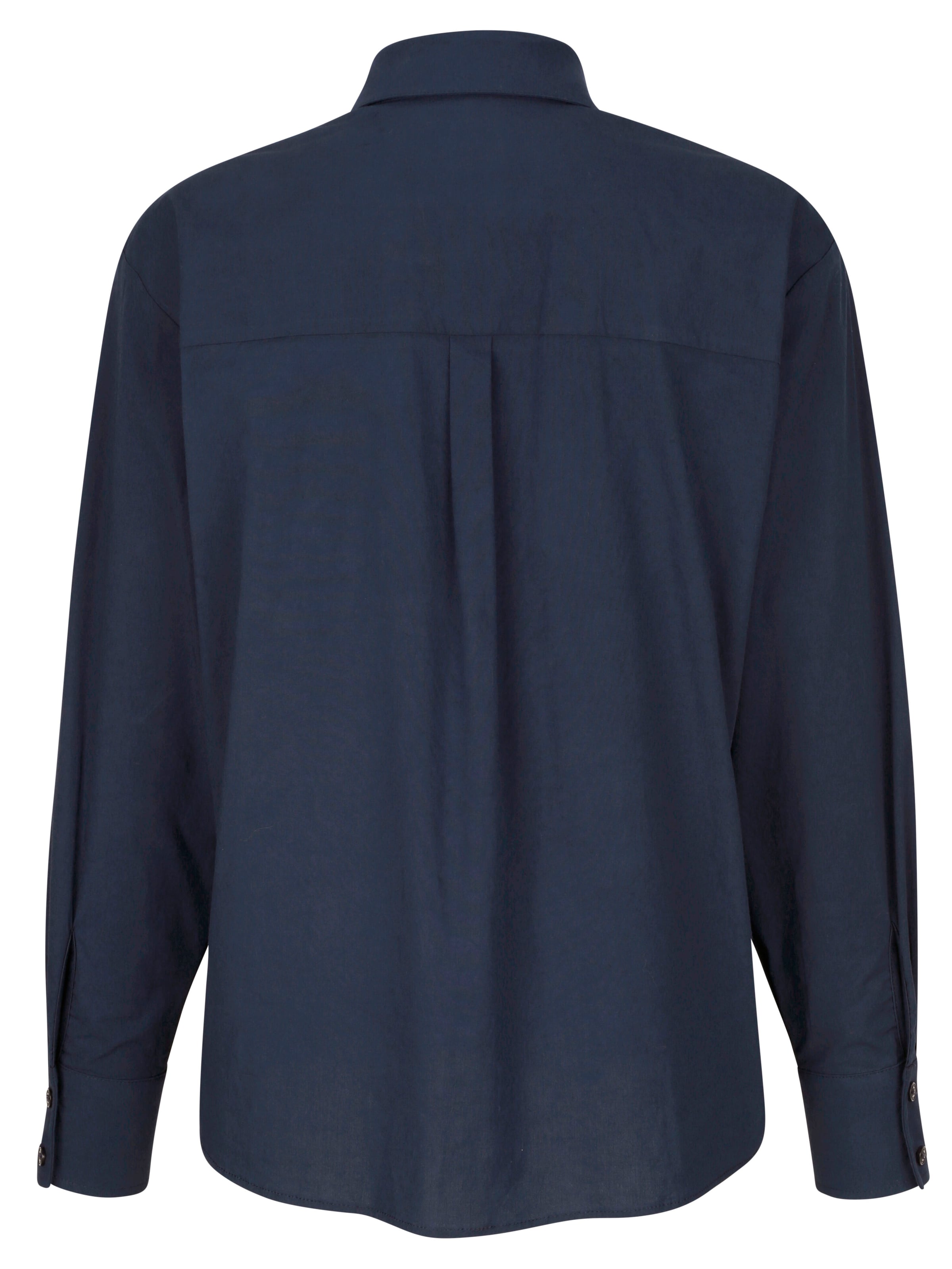 Hemdbluse mit Stickerei-Akzenten