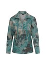 Sweatshirt met aquarelprint en glanseffect thumbnail 6