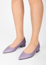 Leder-Ballerina in modisch spitzer Form thumbnail 1
