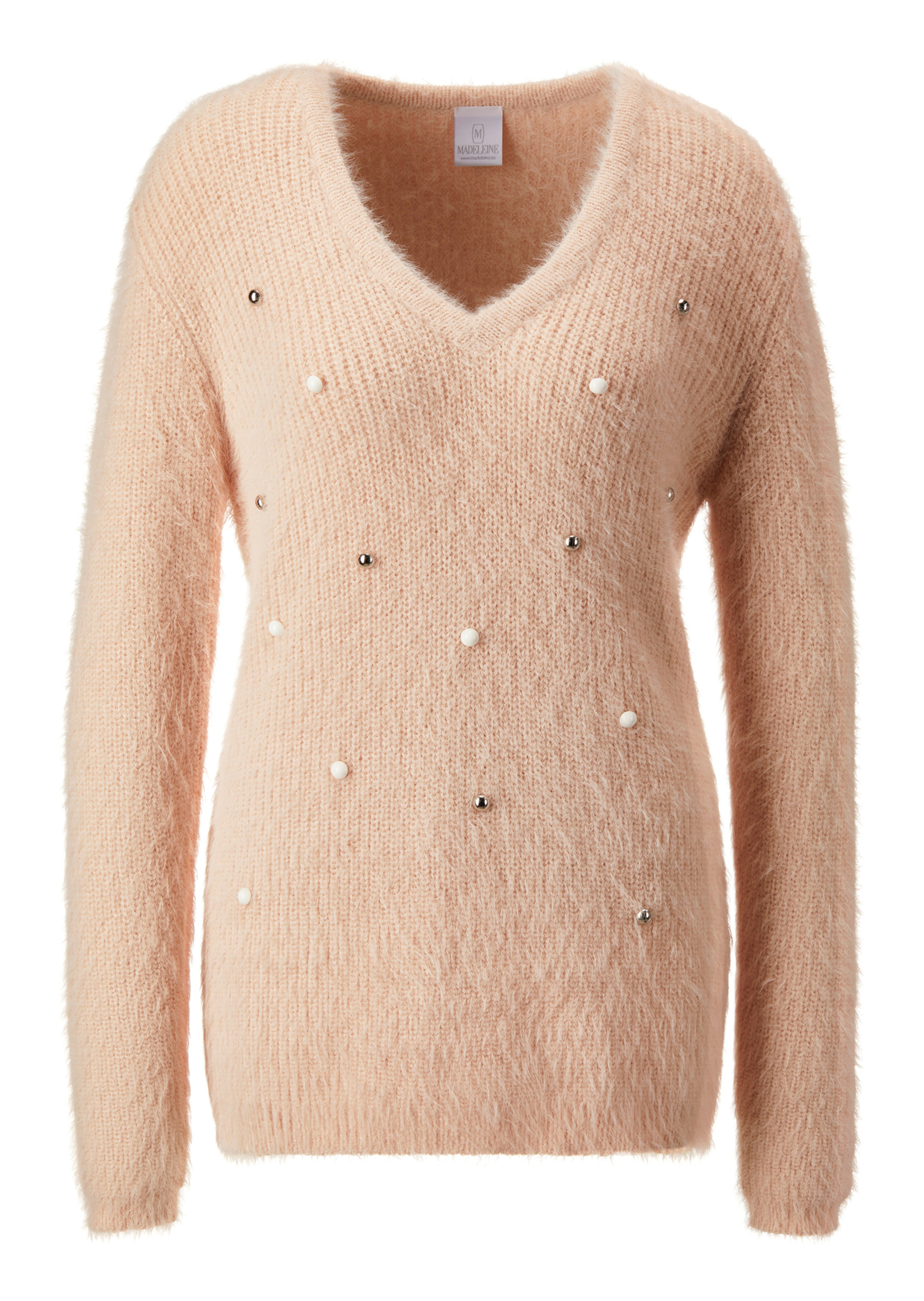 Pull en maille col V