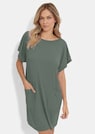 Legeres Strandkleid aus glatter Funktionsware thumbnail 5