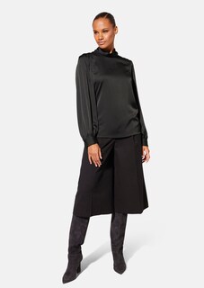 Bluse mit Stehkragen und Rüschen-Effekt thumbnail 2