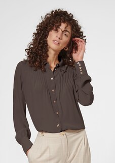 Bluse mit Biesen und Seide thumbnail 1